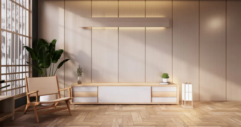 Condo living room interior
